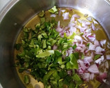 Foto del paso 1 de la receta: Magro con pimientos verdes berenjena y champiñón