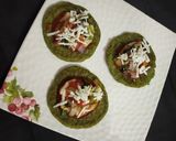 A picture of step 6 of Moong Uttapam.