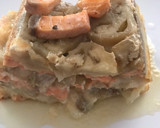 Foto del paso 18 de la receta: "Mousakás"light, o pastel de berenjena y salmón