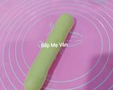 Hình bước làm 3 của món Bánh mì xúc xích phô mai kéo sợi