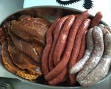 Une image de l'étape 1 de Barbecue entre amis : viandes et légumes grillés à la plancha.