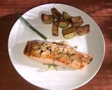 Foto del paso 5 de la receta: Salmón al cristal con papas al romero