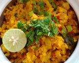 कांदा पोहा (Kanda poha recipe in hindi) रेसिपी चरण 3 फोटो