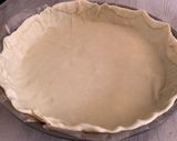 Une image de l'étape 3 de Tarte épinard, truite fumée et chèvre.