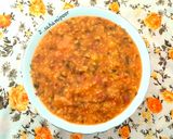 عکس مرحله 2 از دستور سوپ سبزیجات با گوشت چرخ کرده Protein and vegetable soup🥘