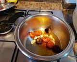 Foto del paso 2 de la receta: Tagarnina fusionadas con un aire asturiano