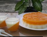 Foto langkah ke 7 dari resep Puding Jeruk Lapis Susu.
