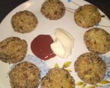 A picture of step 2 of Veg crispy poha potato bite.