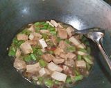 Foto langkah ke 2 dari resep Tumis buncis tahu ayam untuk diet.