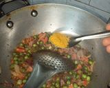 A picture of step 7 of Vegetable Biryani.