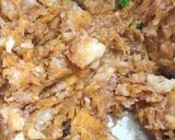 A picture of step 3 of Pumpkin pakoda.