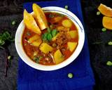 Orange aloo curry recipe step 5 photo