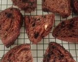 Foto langkah ke 26 dari resep Mix Peel Double Chocolate Sourdough Bread (Open Bake Method).