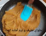 عکس مرحله 4 از دستور حلوا زعفرانی و کاکائویی