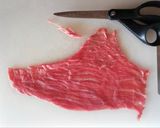 Foto del passaggio 1 della ricetta Scaloppine di vitello e radicchio allo zibibbo 🌷
