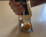 Foto del paso 3 de la receta: Patatas bravas en puré crujiente