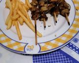Φωτογραφία βήματος 4 της συνταγής Μανιταροσουβλάκια σε πίτα