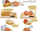 Foto del paso 1 de la receta: Tentación de salmón, mermelada de tomate y mozzarella en Canapé