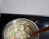 A picture of step 2 of Rice khichu Ball.