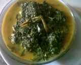 Foto langkah ke 5 dari resep Sayur Daun Singkong Kuah Santan.