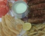 A picture of step 4 of Bhopali Seekh Kabab.