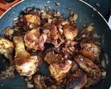A picture of step 5 of Honey & Onion Fried Chicked.
