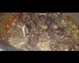 A picture of step 3 of BeefPilau.