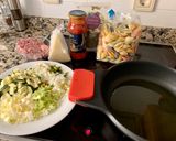 Foto del paso 1 de la receta: Conchiglie con boloñesa de verduras y carne