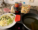 Foto del paso 1 de la receta: Conchiglie con boloñesa de verduras y carne