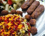 عکس مرحله 1 از دستور عدس پلو با زرشک و کشمش