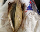 A picture of step 1 of Smoked mackerel salad.