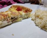 Foto del paso 4 de la receta: Tarta de jamón y queso con huevo batido 🤩🤩