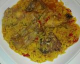 Foto del paso 1 de la receta: Conejo de campo con arroz hecho en el carbon