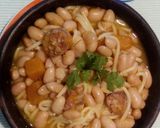 Foto del paso 6 de la receta: Porotos con riendas y longaniza!!!!