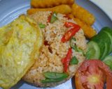 Foto langkah ke 2 dari resep Nasi Goreng Buncis.