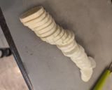 Une image de l'étape 2 de Tempura rapide et sans oeuf de courgette.