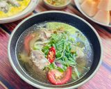 Hình bước làm 3 của món Canh Sườn Nấu Dưa Gang Muối Chua
