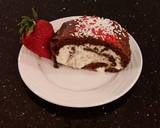 Chocolate Strawberry Cream Cake Roll recipe step 30 photo