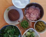 รูปขั้นตอนการทำที่ 1 ของ แกงเขียวหวานไก่