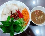 Hình bước làm 5 của món Bún Mắm Nêm Thịt Luộc