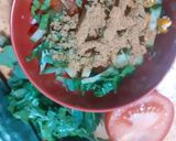 A picture of step 6 of Mix lentils without oil.