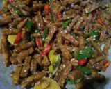 Foto langkah ke 4 dari resep Orek Tempe Pedas Manis.