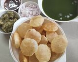 A picture of step 1 of Ladies favourite paanipuri😋.