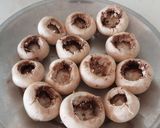 A picture of step 2 of Stuffed veg cheese mushroom.