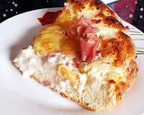 Une image de l'étape 6 de Tarte moelleuse au maroilles et lardons fumés😋.