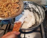 A picture of step 4 of Rice Halwa/Vennai puttu/Halwa puttu.