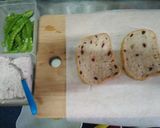 芋泥吐司早餐（簡易早餐）的食譜步驟2照片