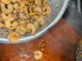 Camarones enchilados rápidos