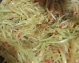 Foto langkah ke 5 dari resep Tumisan pepaya muda pedas mantap.