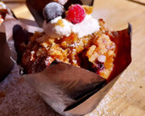 Foto del paso 20 de la receta: Muffins de frutos del bosque rellenos de cremoso de nata (sin gluten)